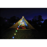 Maverick - Retractable & Rechargeable String Lights - 10m Rainbow