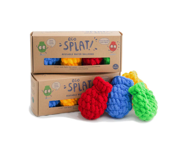 Eco Splat - Reusable Water Balloons 4pk *NEW & AWESOME*