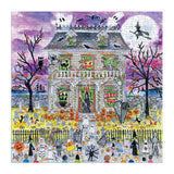 Galison - Michael Storring's Halloween Haunted House - 500 Piece Glow in the Dark Puzzle