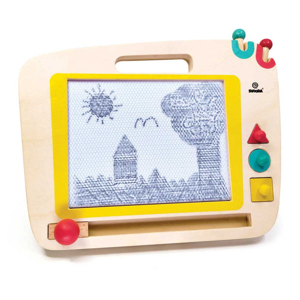 Svoora - Sketch & Draw - Magnetic Wooden Drawing Board