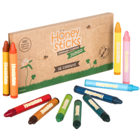 Honeysticks Crayons, 100% Pure Beeswax & Eco-friendly