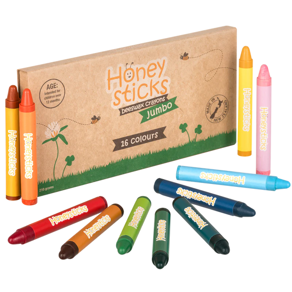 Honeysticks - Beeswax Crayons - Jumbo Pack