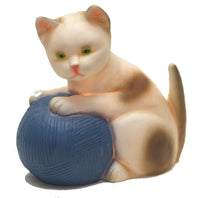 Heico Lamp - Cat with Blue or Pink Wool Nightlight