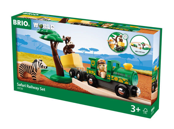 BRIO Set - Safari Railway Set - 33720