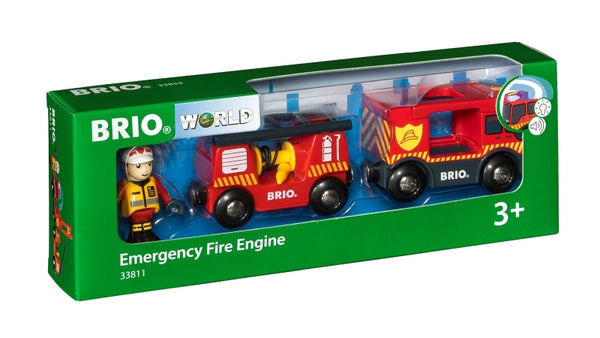 BRIO Vehicles - Emergency Fire Engine - 33811