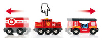 BRIO Train - Rescue Firefighting Train - 33844