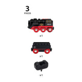 BRIO Train - Battery-Operated Steaming Train - 33884