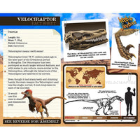 Wood Kit Dinosaur | Small | Velociraptor