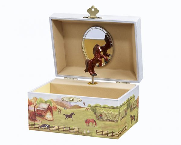 Enchantmints - Musical Jewellery Box - Country Horse
