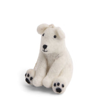 Gry & Sif - Handcrafted Felt Animals - Polar Bear