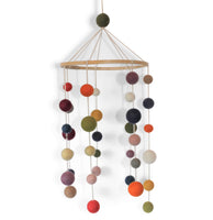 Gry & Sif - Handcrafted Felt Mobile - Colourful
