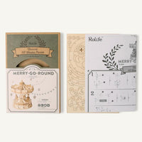 Rolife 3D Wood Kit - Merry-Go-Round TG404