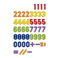 Quercetti - Magnetic Numbers - Fridge Magnets