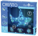 Creatto 4 in 1 - Light Up Crafting Kit - Shimmer Shark & Ocean Pals