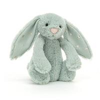 Jellycat - Bashful Bunny - Green Sparklet