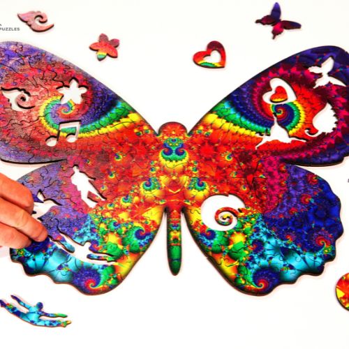 Twigg Wooden Puzzle - Brilliant Butterfly