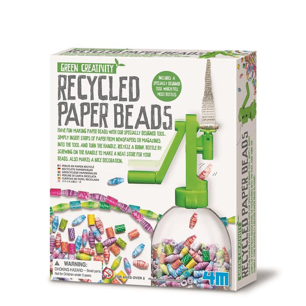 4M - Green Creativity - Recycled Paper Beads Kit