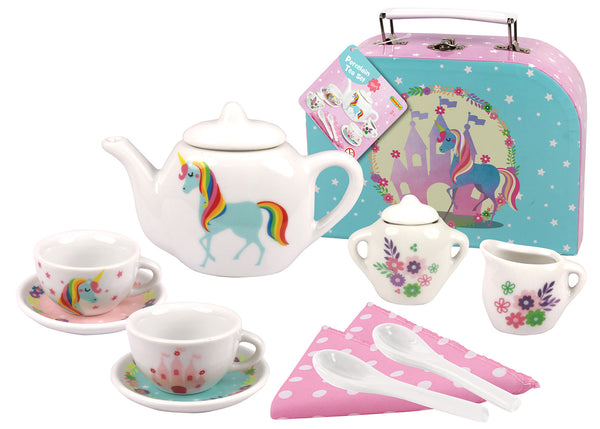 13 PCS Unicorn Porcelain tea set