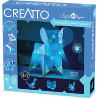 Creatto 4 in 1 - Light Up Crafting Kit - Moonlight Elephant Safari