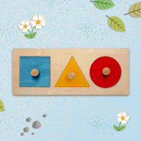 Djeco - Forma basic Wooden Puzzle