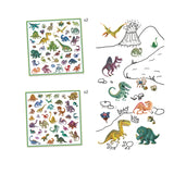 Djeco - 160 Dinosaur Stickers