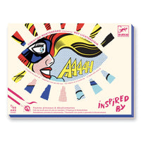 Djeco - Inspired By - Roy Lichtenstein - Superheroes