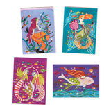 Djeco - Craft Kit - Mermaids Glitter Boards
