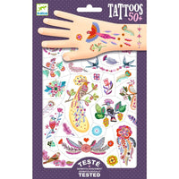 Djeco Tattoos - Bright Birds