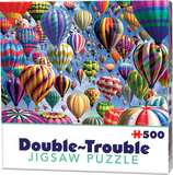 Double Trouble 500pc Puzzle - Hot Air Balloons