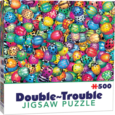 Double Trouble 500pc Puzzle - Beetlemania