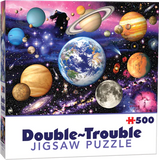 Double Trouble 500pc Puzzle - Planets
