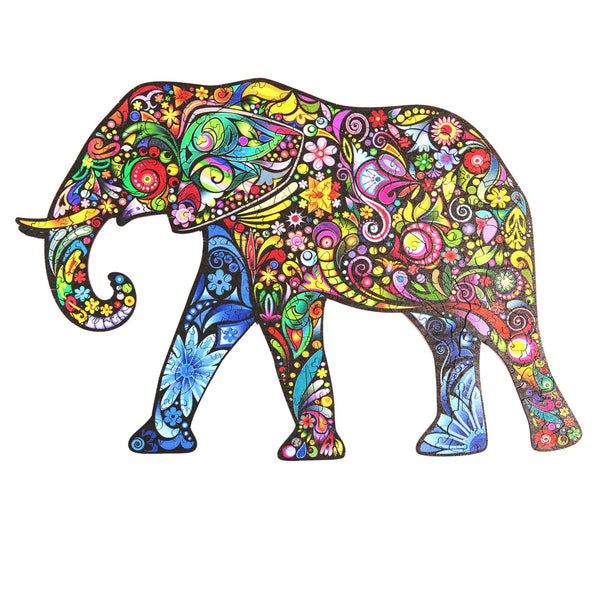 Twigg Wooden Puzzle - Ellie Elephant