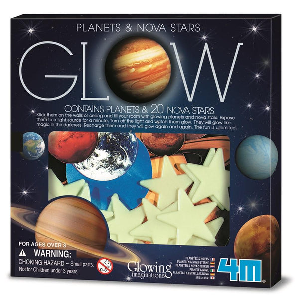 4M - Glow in the Dark - Planets and Nova Stars Box Set