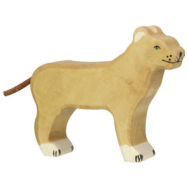 Holztiger - Wooden Lioness