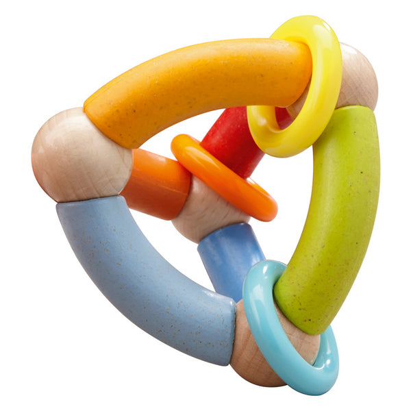 HABA - Clutching Toy - Pyramid Rattle