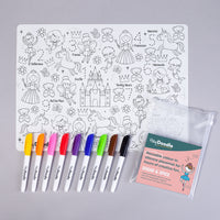 Hey Doodle - Large Reusable Silicone Activity Mats