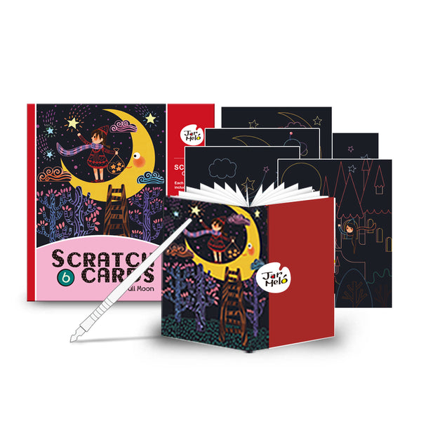 Jar Melo - Scratch Cards Set - Full Moon