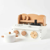 Nordic Kids - Wooden Kitchen Stove Set