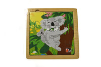 Wooden Koala 9 PCS Jigsaw puzzle - Koala Dream
