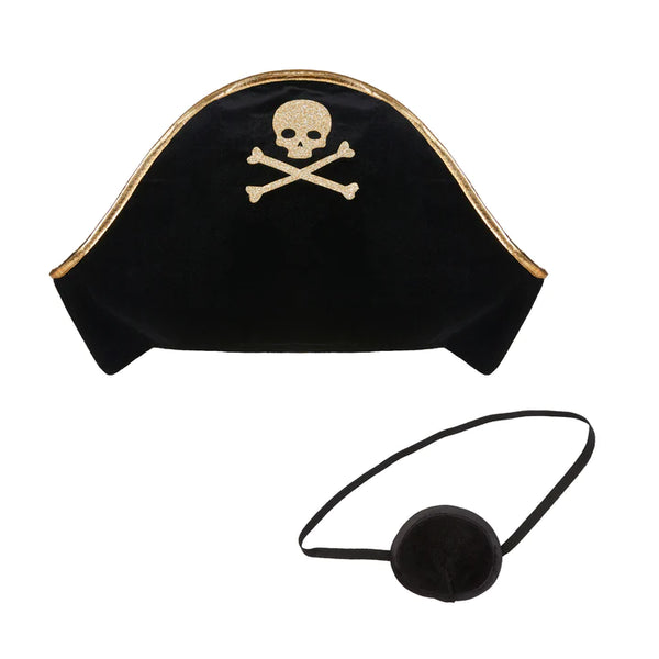 MIMI & LULA - Pirate hat and eye patch dress up set