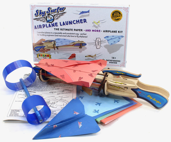 Pathfinders - Sky Surfer Paper Airplane Launcher