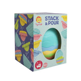 Tiger Tribe - Stack & Pour - Bath Egg