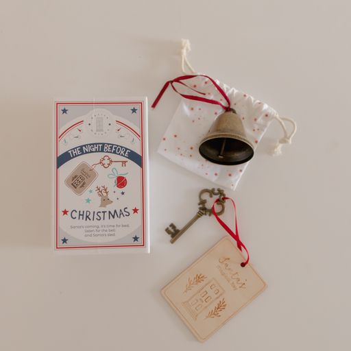 The Night Before Christmas Box - Santa's Magic Key & Bell