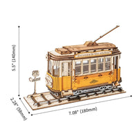 Rolife 3D Wood Kit - Tramcar TG505