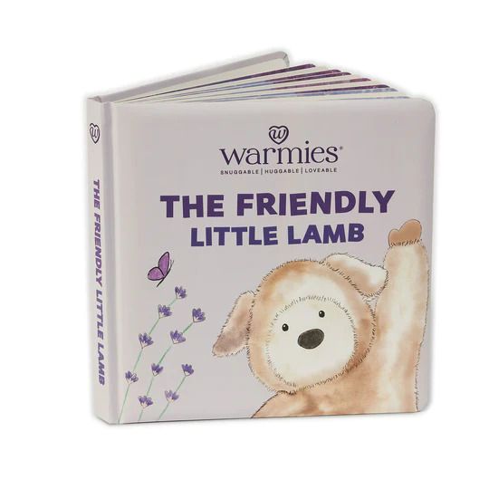 Warmies® Little Sheep's Board Book 'The Freindly Little Lamb'