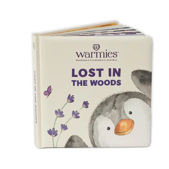 Warmies® Little Penguin's Board Book 'Lost in the Woods'