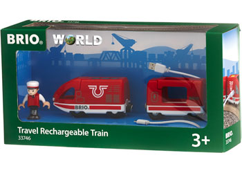 BRIO Train - USB Rechargeable Travel Train 4 pcs - 33746