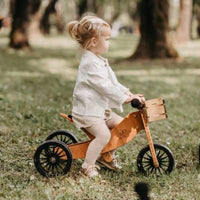 Kinderfeets 2-in-1 Convertible Balance Bike and Trike