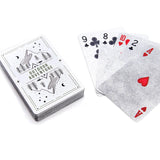 Maverick - Waterproof Playing Cards in a Tin - Metallic Silver